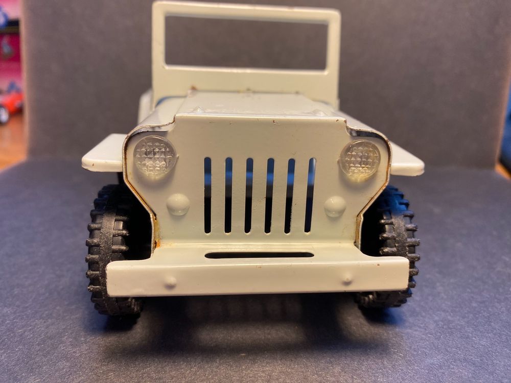 Jeep Swissair Blech Made in Japan 15 cm lang 5