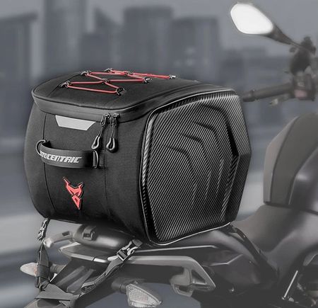 Motorrad-Koffertasche wasserdicht Satteltasche mit Helmfach