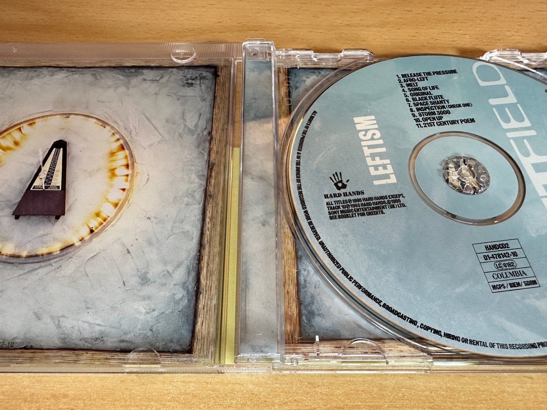 CD: Leftfield – Leftism – Usato da Rikon im Tösstal venduto da Alpenmutz 2