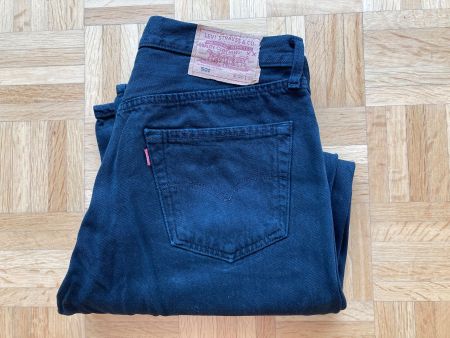 Levis Jeans 501, W34 / L30,  Levi's, Schwarz, Black