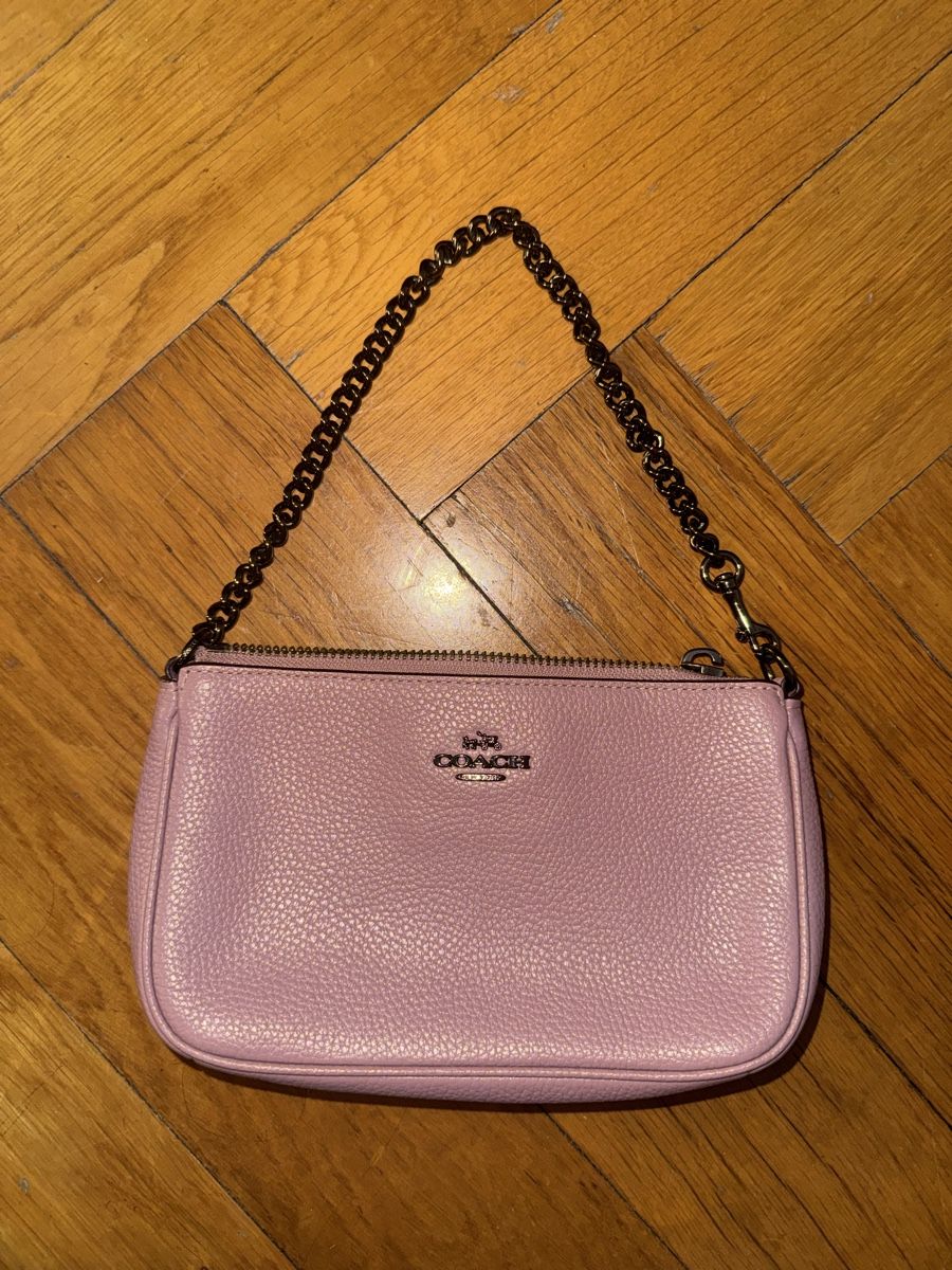 Coach Borse da donna: Coach Handbag Pink Leather Chain Strap – Usato da Bern venduto da Jazzminzs