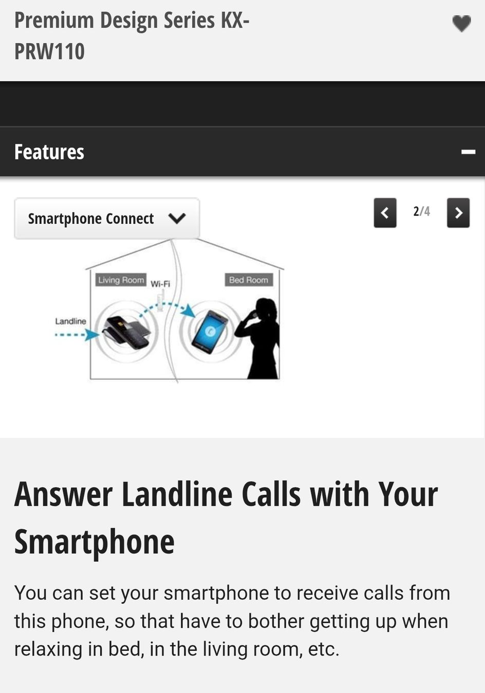 Panasonic Telefoni: Panasonic Telefon Festnetz Kabellos – Usato da Weisslingen venduto da nizanra 2