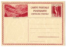 1929 Bildpostkarte Nr. 123-011 Bild KLOSTERS *