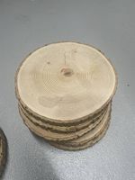 Holzbretter/Holzscheiben mit Rinde. Deko. Hochzeit. 12 Stk