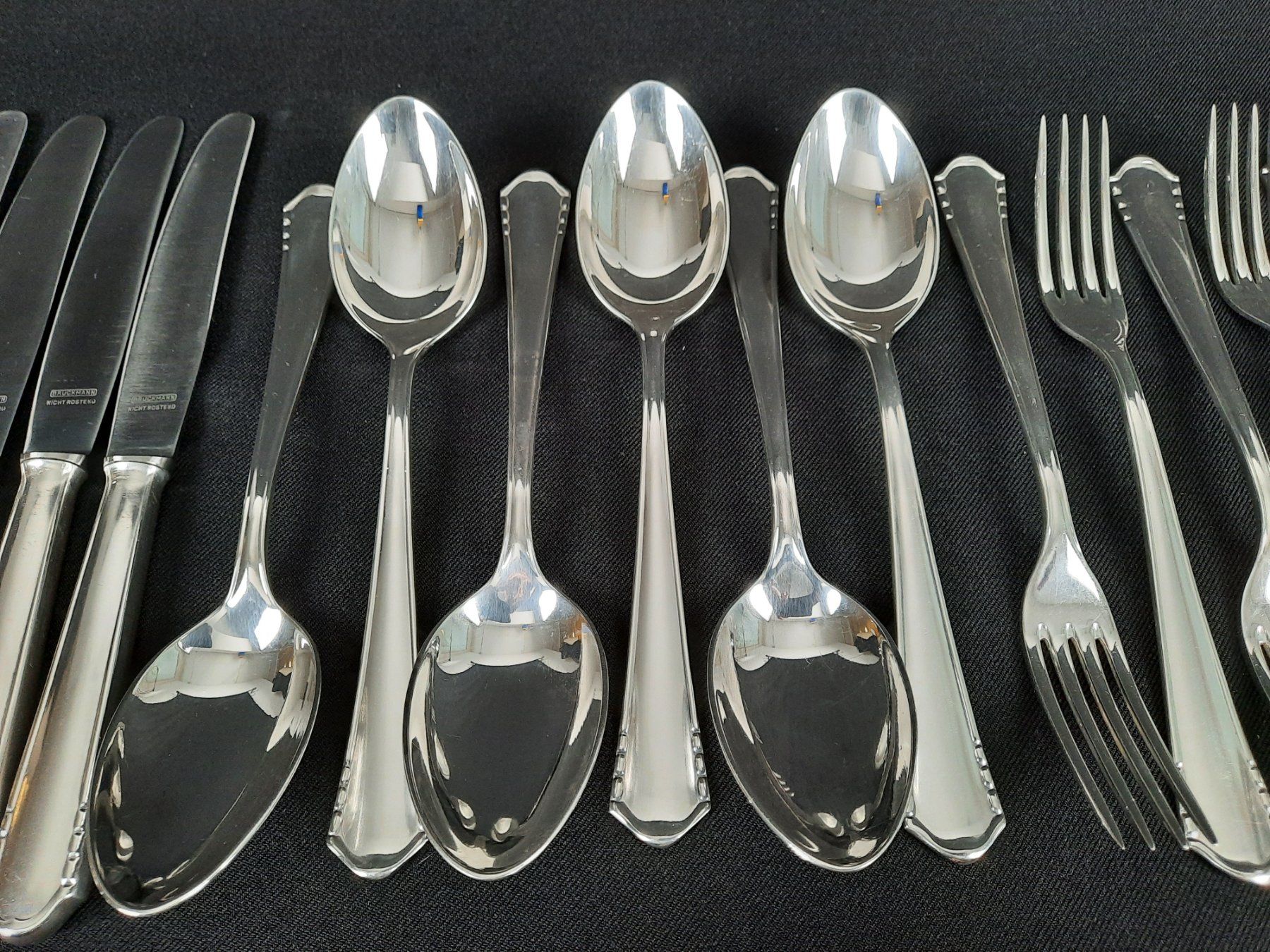 Set di posate: BRUCKMANN Silberbesteck 90 24-teiligs Set – Usato da Beinwil am See venduto da Restwert_Beinwil 5