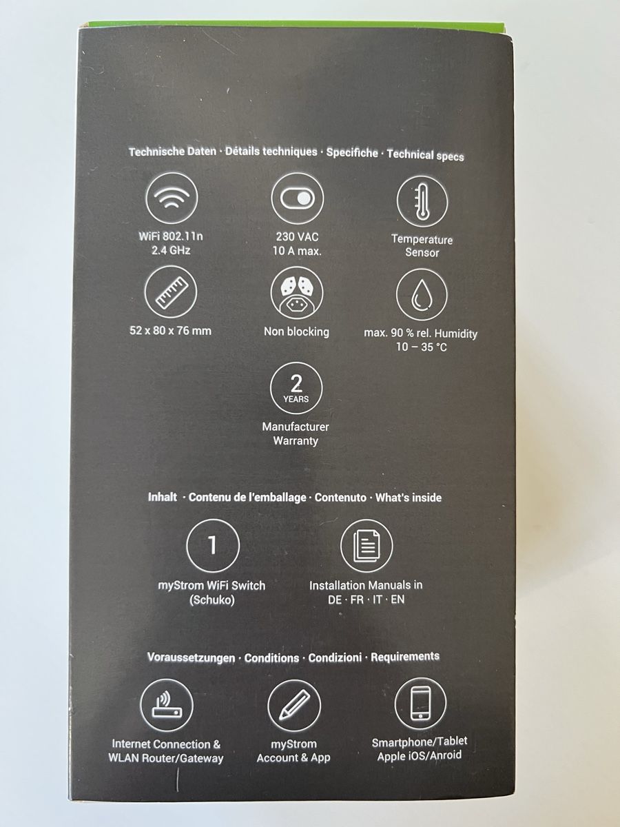 Interruttori: Wifi switch – Nuovo e nell'imballaggio originale da La Chaux-de-Fonds venduto da aeroame 3