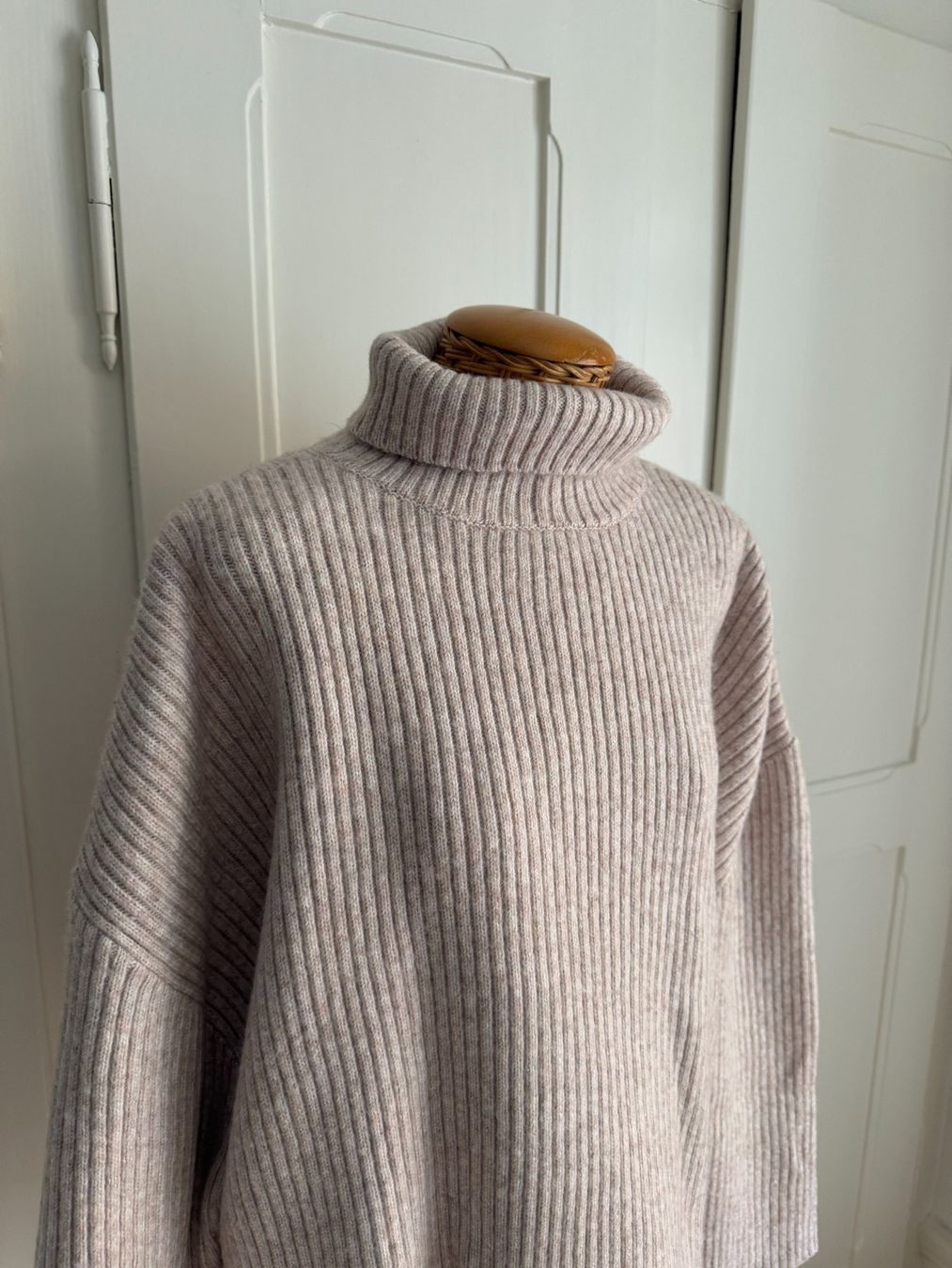 Only Maglioni & Felpe: ONLY - Rollkragen Strickpullover beige XXXL – Usato da Zürich venduto da Diazaio 1