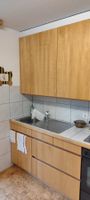 Schöne Mörgeli Küche Ahorn massiv inkl. Küchengeräte