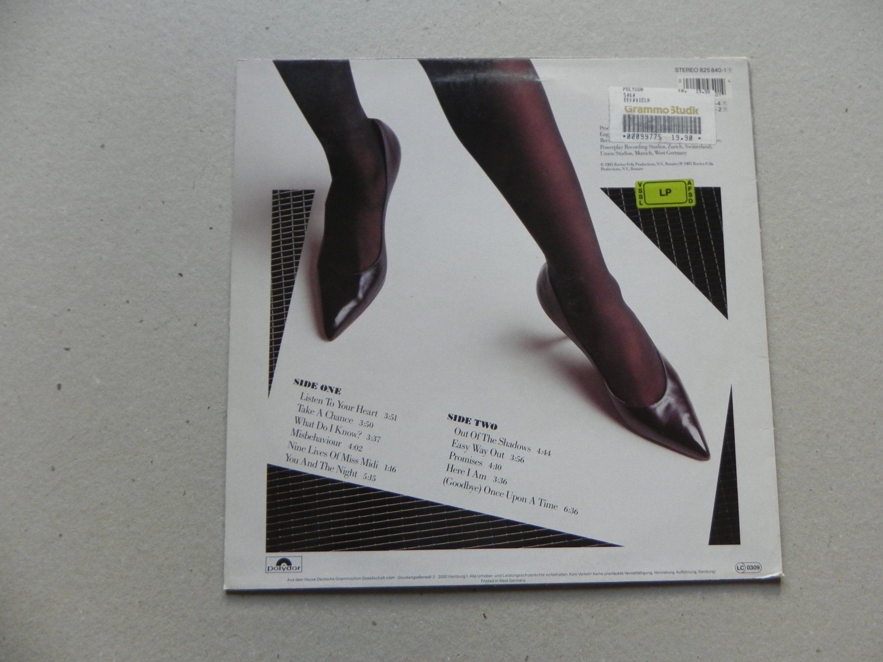 Dischi in vinile: LP Canada Rock Band Saga 1985 Behaviour – Usato da Siebnen venduto da krimsie 1