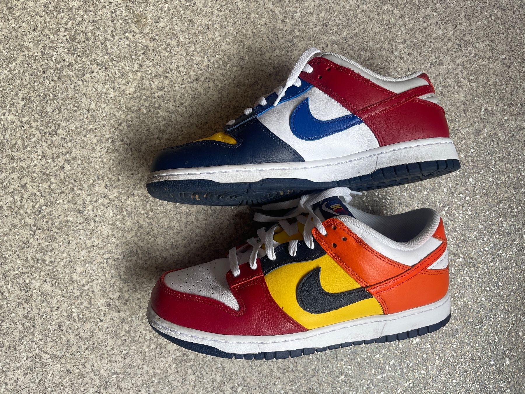 Nike Scarpe da uomo: Nike Dunk Low Custom - Pointure 42.5 Look unique! – Usato da Ravoire venduto da Laplume1920 1