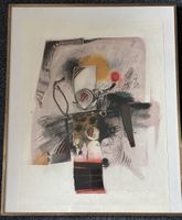 Originale Lithographie von Elso Schiavo   EA, gerahmt