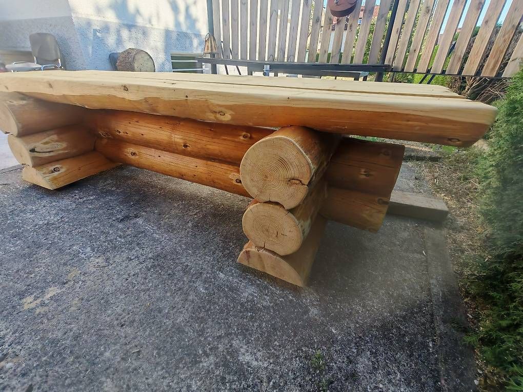 Tables: Table brut en bois rond – D'occasion à Salavaux par phi_g8r2 3