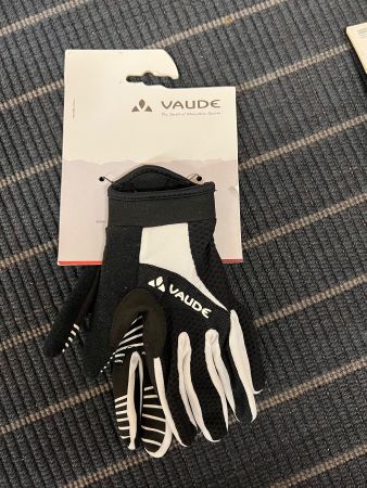Handschuhe VAUDE WOMEN DYCE Schwarz/Weiss Grösse XS/6