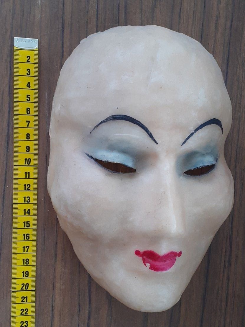 Altro in Antiquarato & Arte: Fasnachtsmaske Wachs antik – Usato da Mörschwil venduto da antiksalon21 7