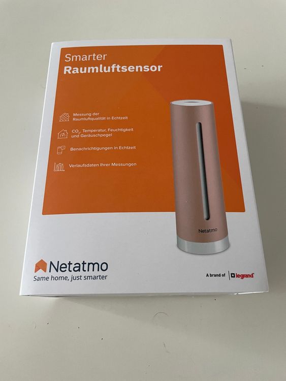 Netatmo air quality sensor Kaufen auf Ricardo