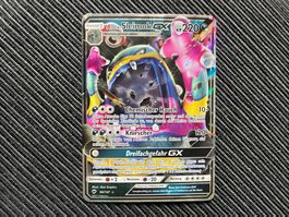 Pokemon Sleimok GX Burning Shadows near Mint
