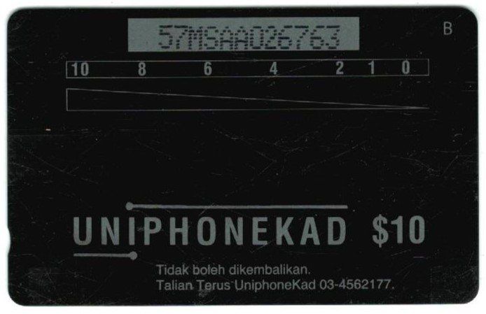 Schede telefoniche: Telefonkarte Malaysia – Usato da Zürich venduto da Tolima194 1