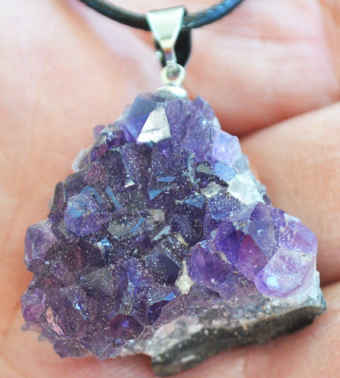 Catenine: Halskette D-433 – Amethyst Cluster – Nuovo e nell'imballaggio originale da Goldiwil (Thun) venduto da han_v5b7 2