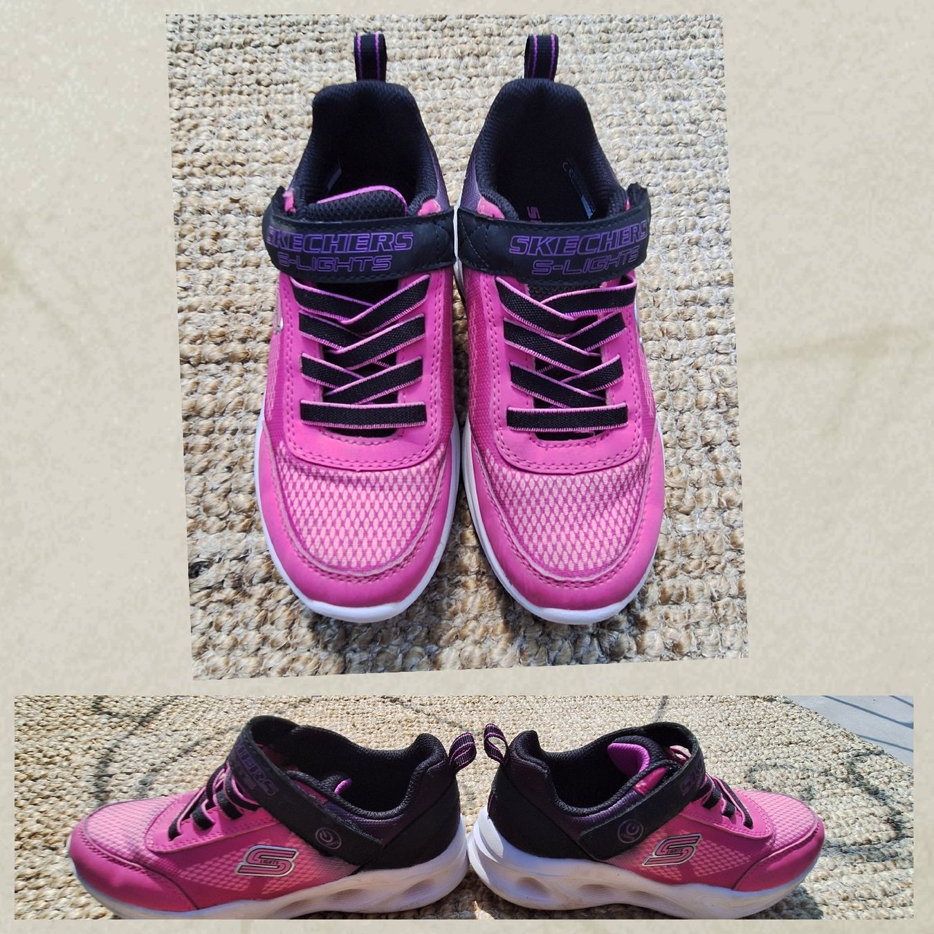 Scarpe per ragazze: Baskets Sketchers lumineuses – Nuovo (secondo la descrizione) da La Chaux-de-Fonds venduto da kellina