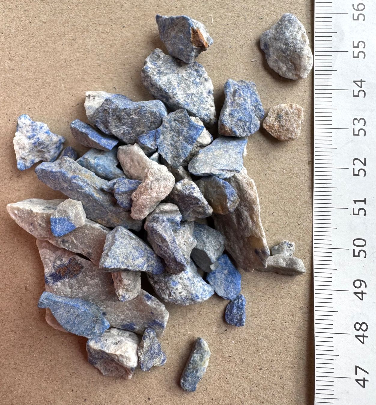 Pietre preziose: Lapis     Lapislazuli echte Rohsteine    unbehandelt natur – Nuovo e nell'imballaggio originale da Leuggern venduto da gemshow 1