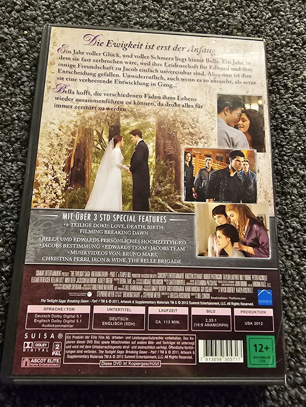 Tutti i DVDs: Twilight Saga Breaking Dawn (21527) – Usato da Ruswil venduto da jan_bxl5 1