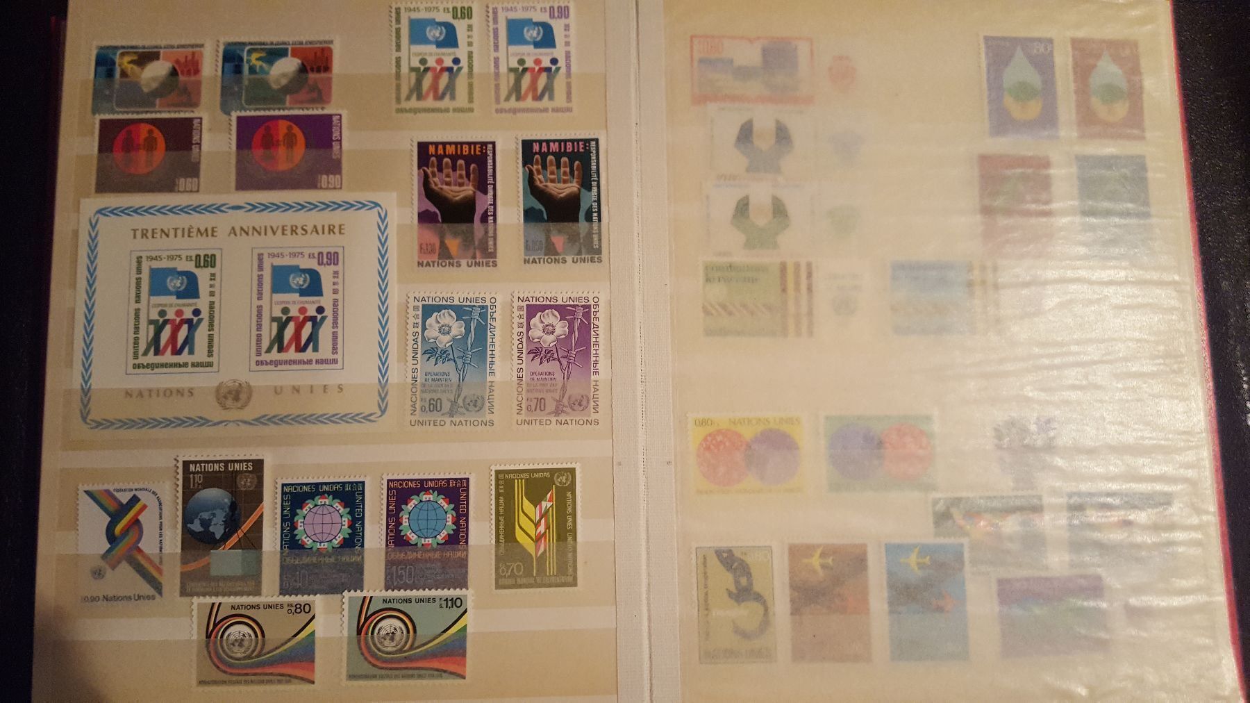 Alben: Sammlung Uno Genf 1969-1982 ET + ** – Neu (gemäss Beschreibung) aus Remetschwil von Hofiii 6