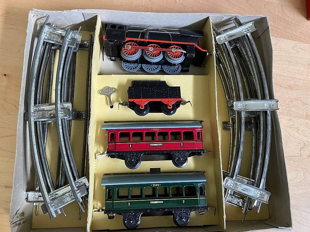 Modellini di ferrovie: Beckh Blecheisenbahn, Eisenbahn inkl. OVP – Usato da Langnau am Albis venduto da Danig0 4