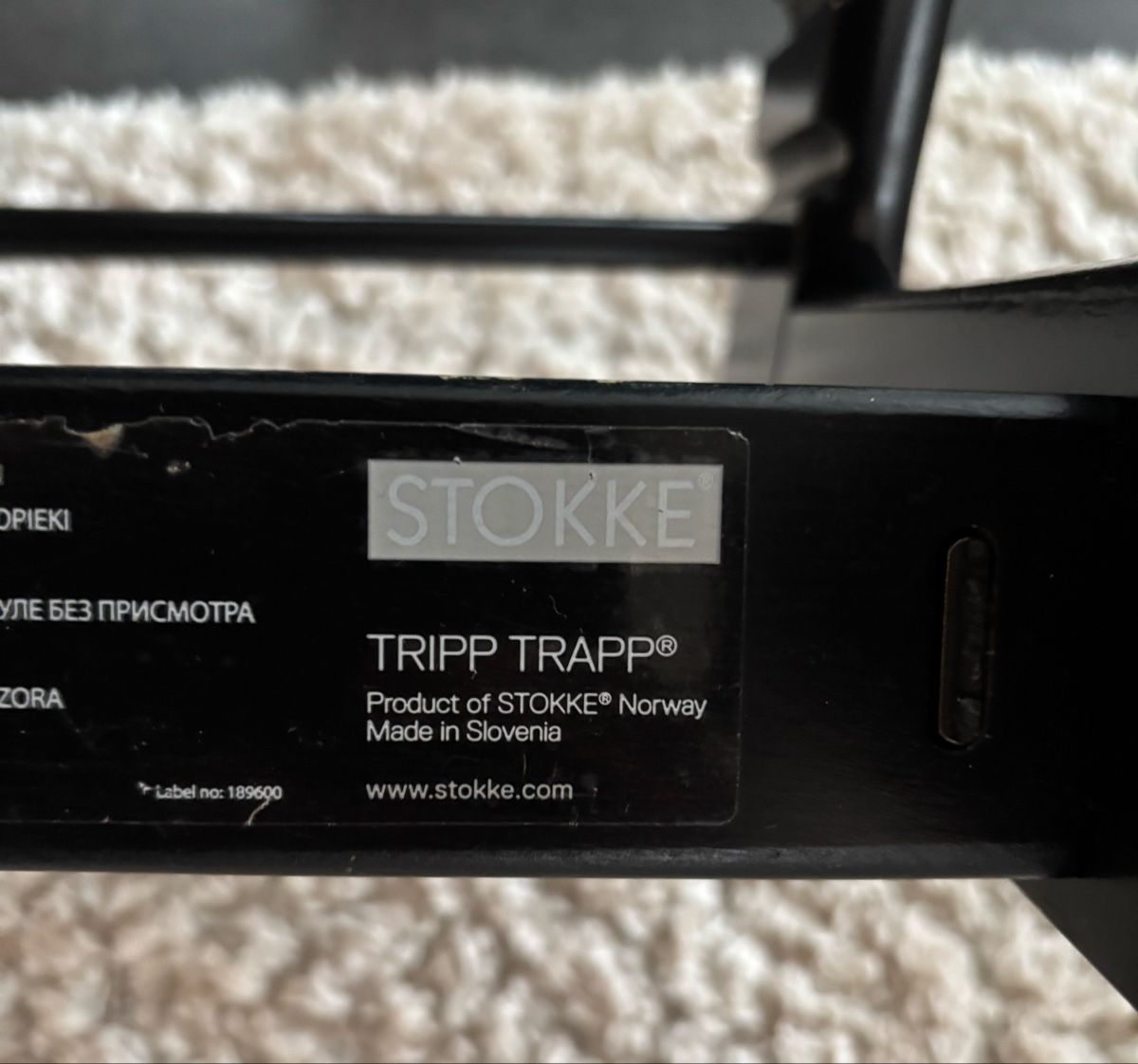 Stokke Hochstühle: STOKKE - Tripp Trapp schwarz – Gebraucht aus Gümmenen von Duke1976 5
