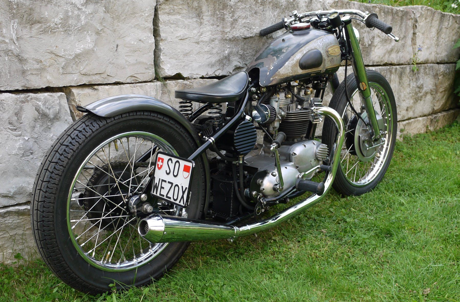 Triumph Altro: Triumph Bonneville T120 Hardtail – Usato da Trimbach venduto da ZweirAdler 2