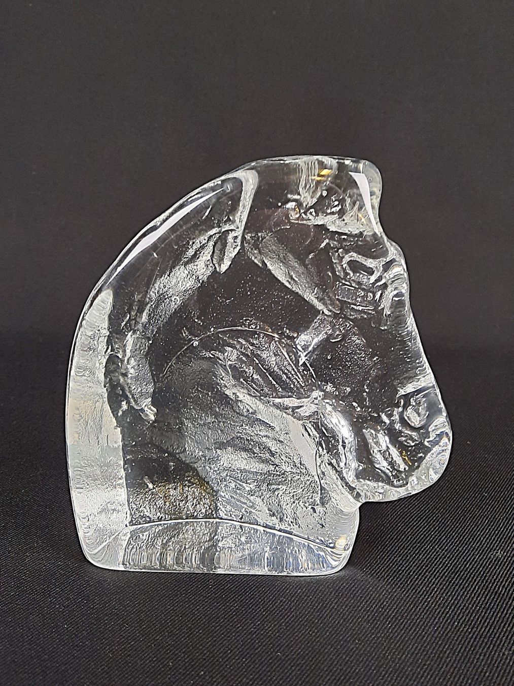 Statuette: Glas Pferde Kopf – Usato da Beinwil am See venduto da Restwert_Beinwil 1