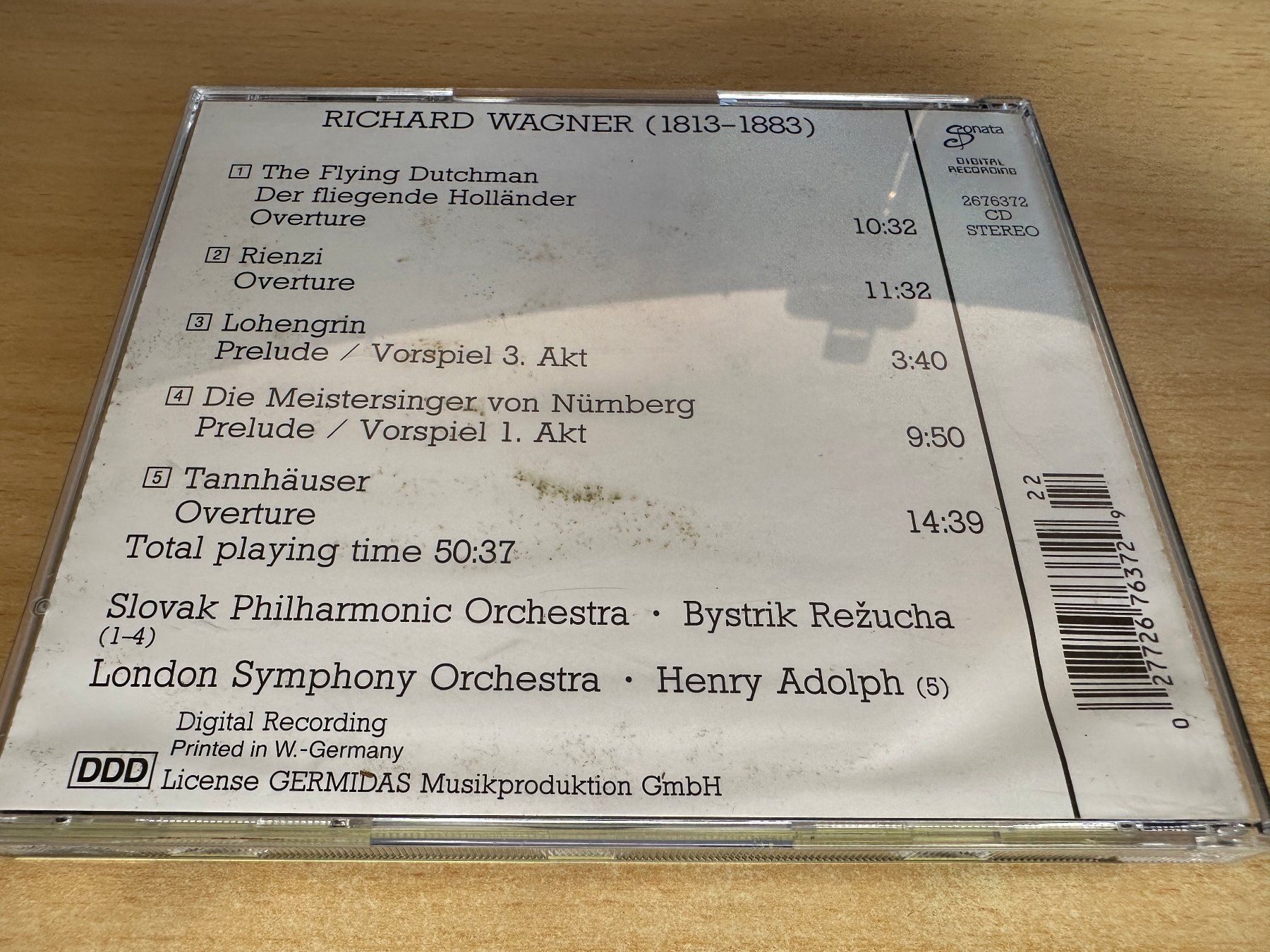CD: A2 Richard Wagner – Overtures - Preludes – Usato da Rikon im Tösstal venduto da Alpenmutz 1