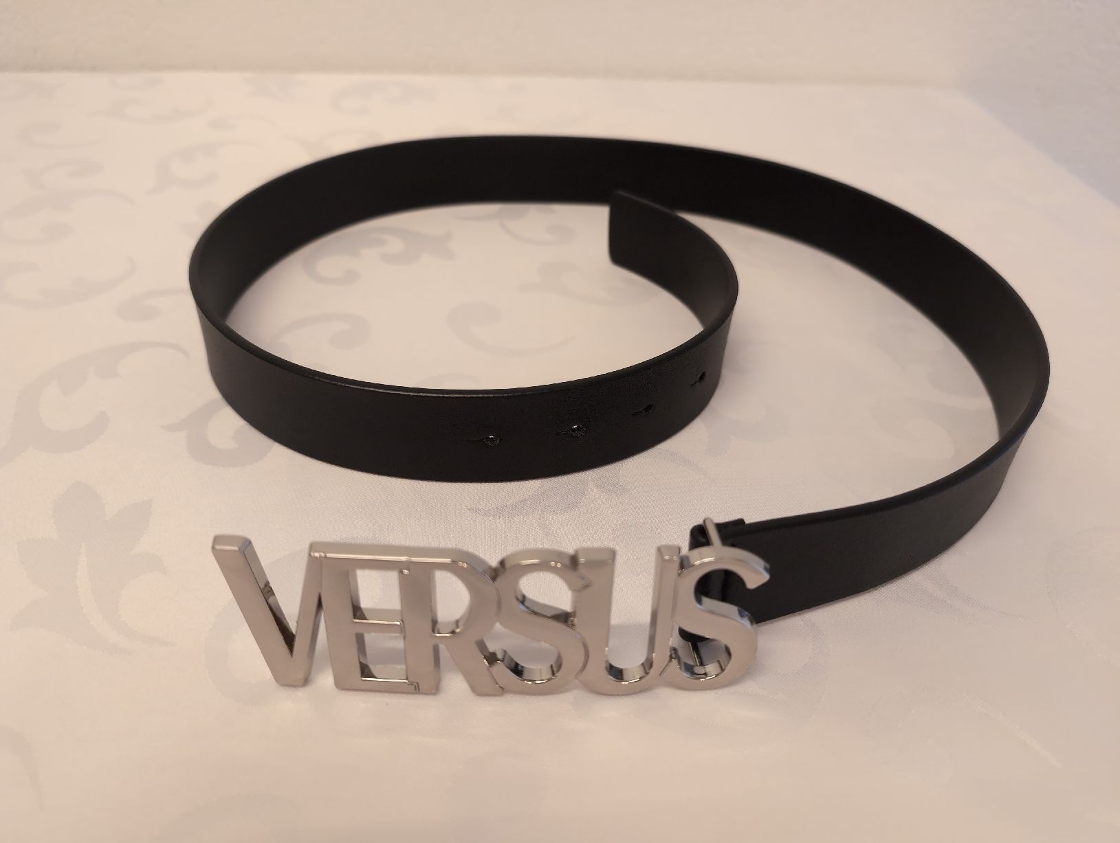 Versace Gürtel: Versace Gürtel , Neuwertig, Leder, schwarz, 90 – Neu (gemäss Beschreibung) aus Zürich von rom_zh 1