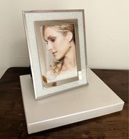 Bilderrahmen Silber, Glitzer, Hochzeit Fotorahmen NEU