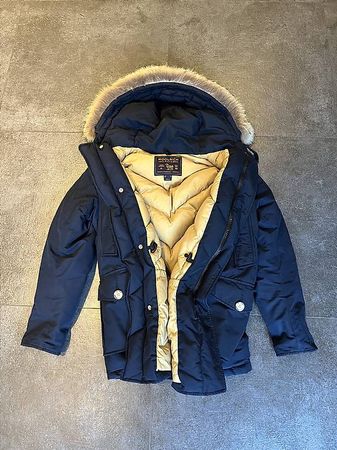 Woolrich Winterjacke, Grösse S, Dunkelblau, Top Zustand