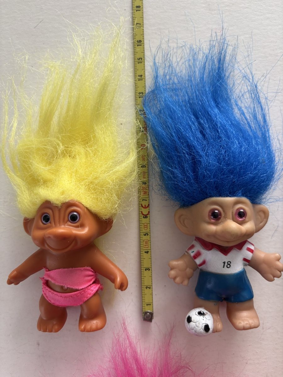 Bambole: Set 8 Trolls vintage divers modèles et tailles – Usato da Genève venduto da sho_67qj 4