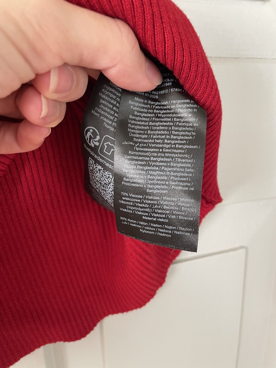 Only Top: only polo top rot – Nuovo (secondo la descrizione) da Zürich venduto da M500ZH 2