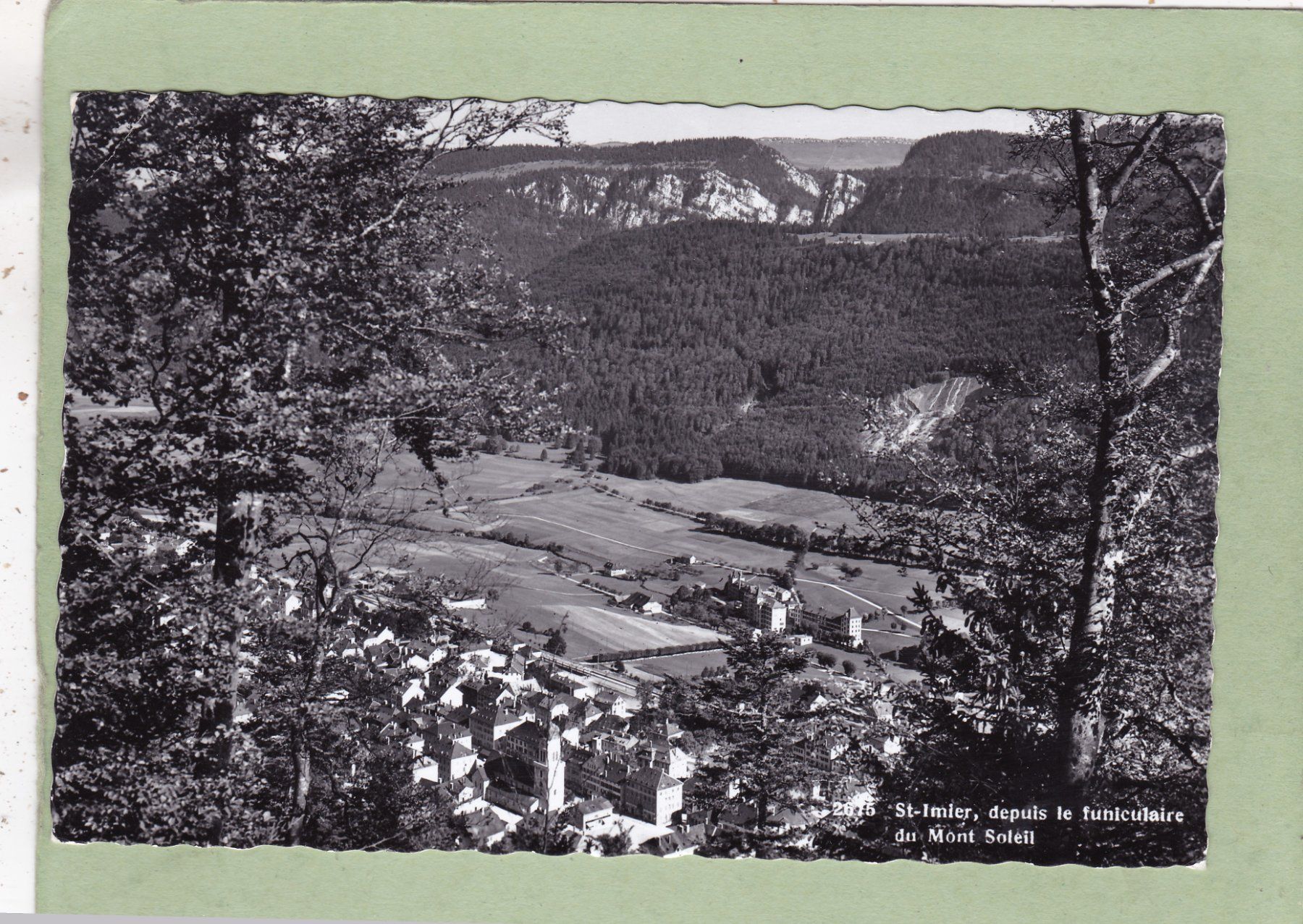 Cartoline postali: St-Imier 1957 – Usato da Herisau venduto da Lisegrat2008
