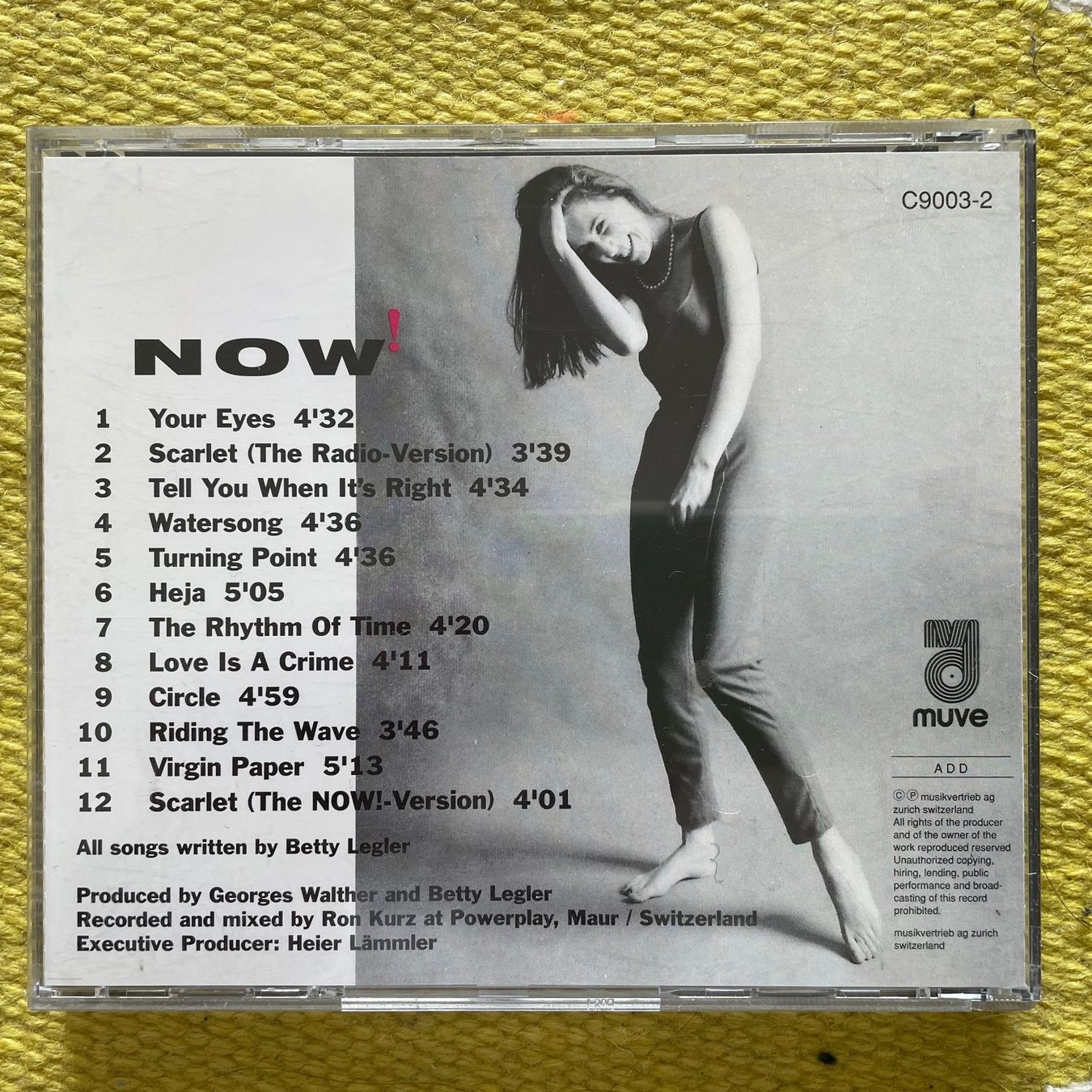 CDs: BETTY LEGLER-NOW91 – Gebraucht aus Rorschacherberg von CD-Roli 1