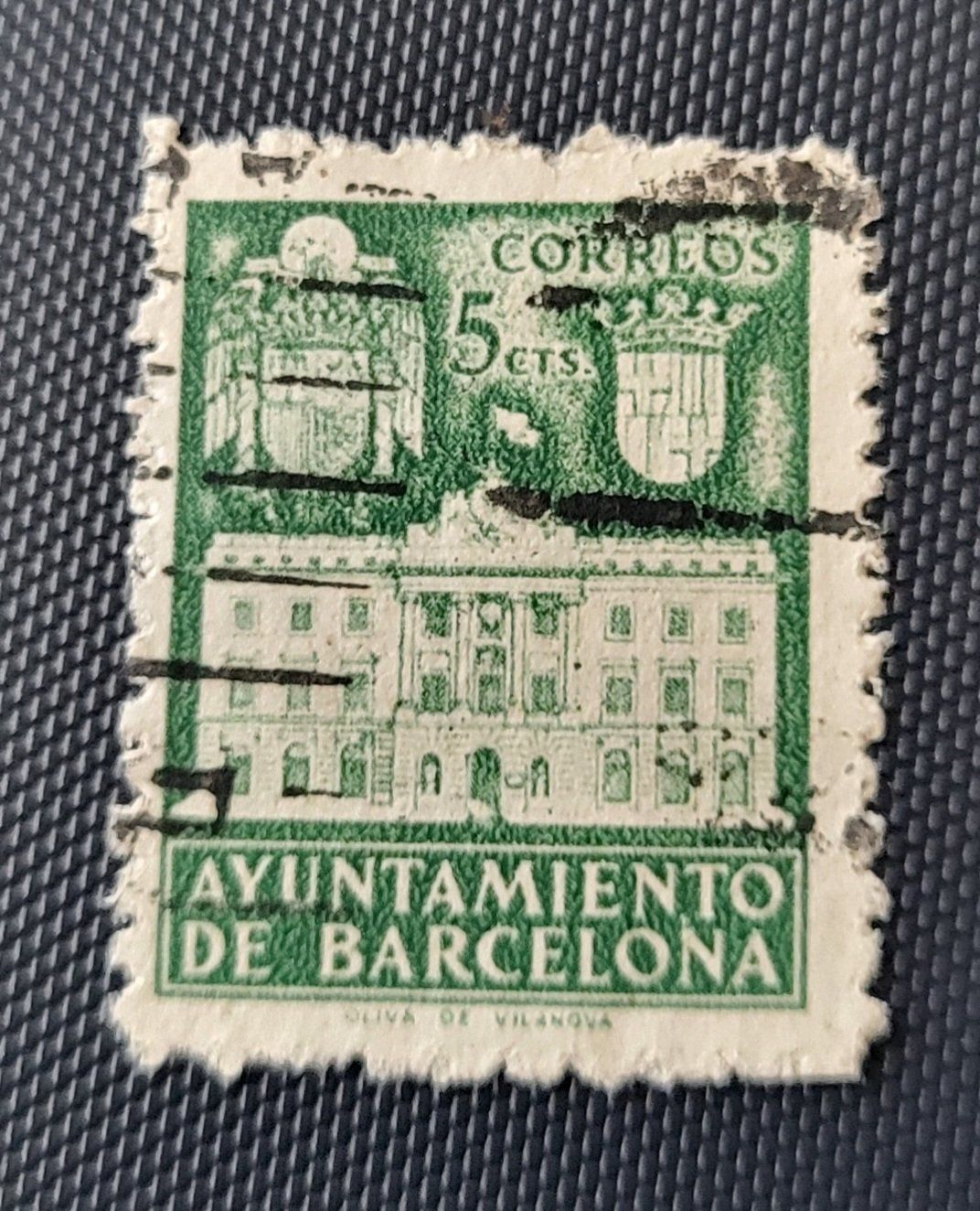 Tutti i francobolli: Spanien 1942 briefmarke – Usato da St Gallen venduto da Stampsalshobby