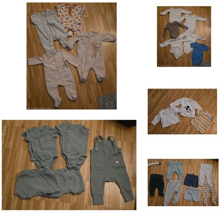 SECOND HAND Babysachen Junge Gr.50/56/62/68. Ca. 70 Artikel