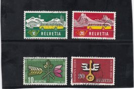Timbres suisses 1953-1954