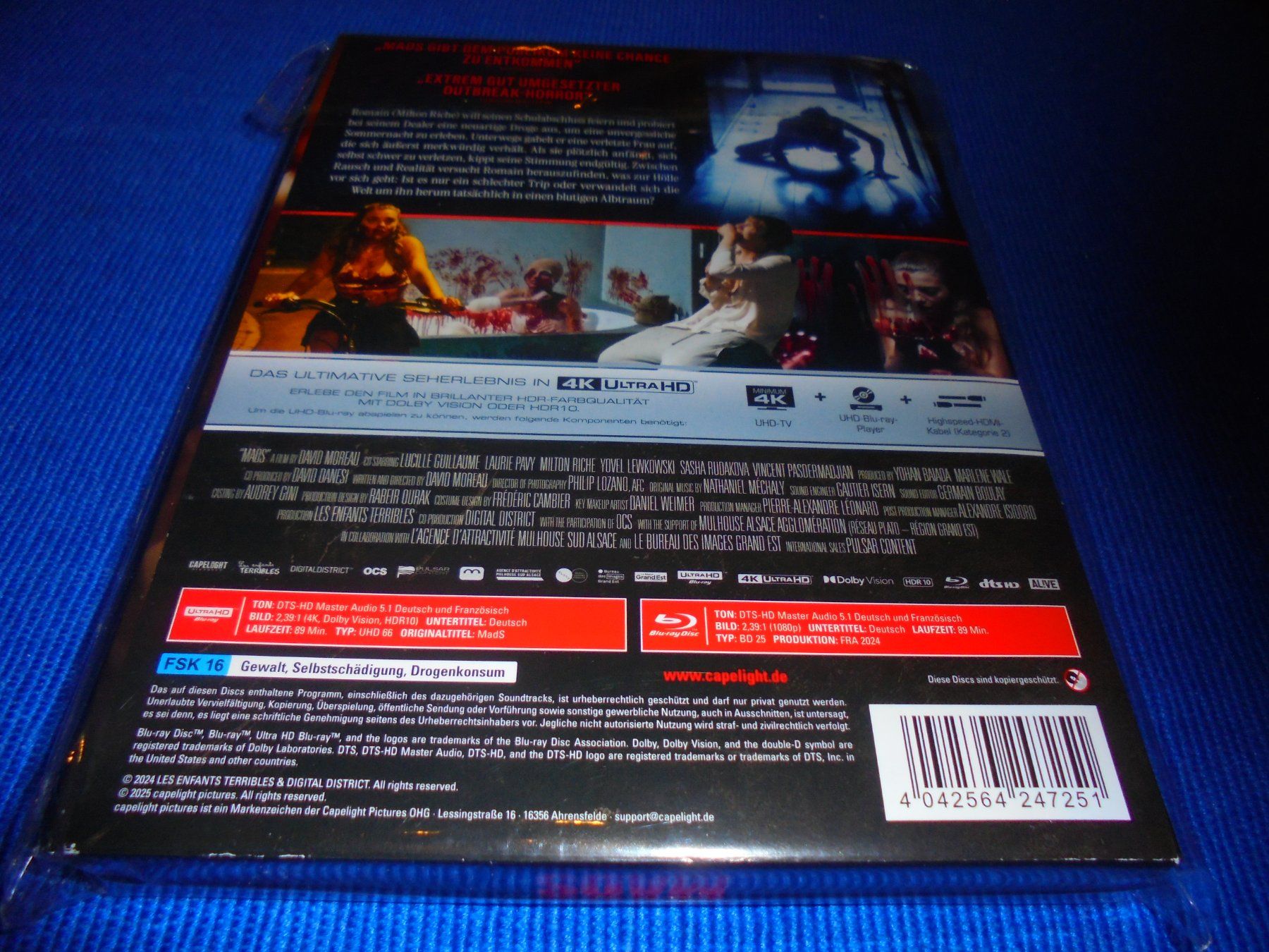 Tutti i DVDs: Mediabook  MADS  4K Ultra /HDR /Horror- Psycho – Nuovo (secondo la descrizione) da Wattenwil venduto da Firebird1 3