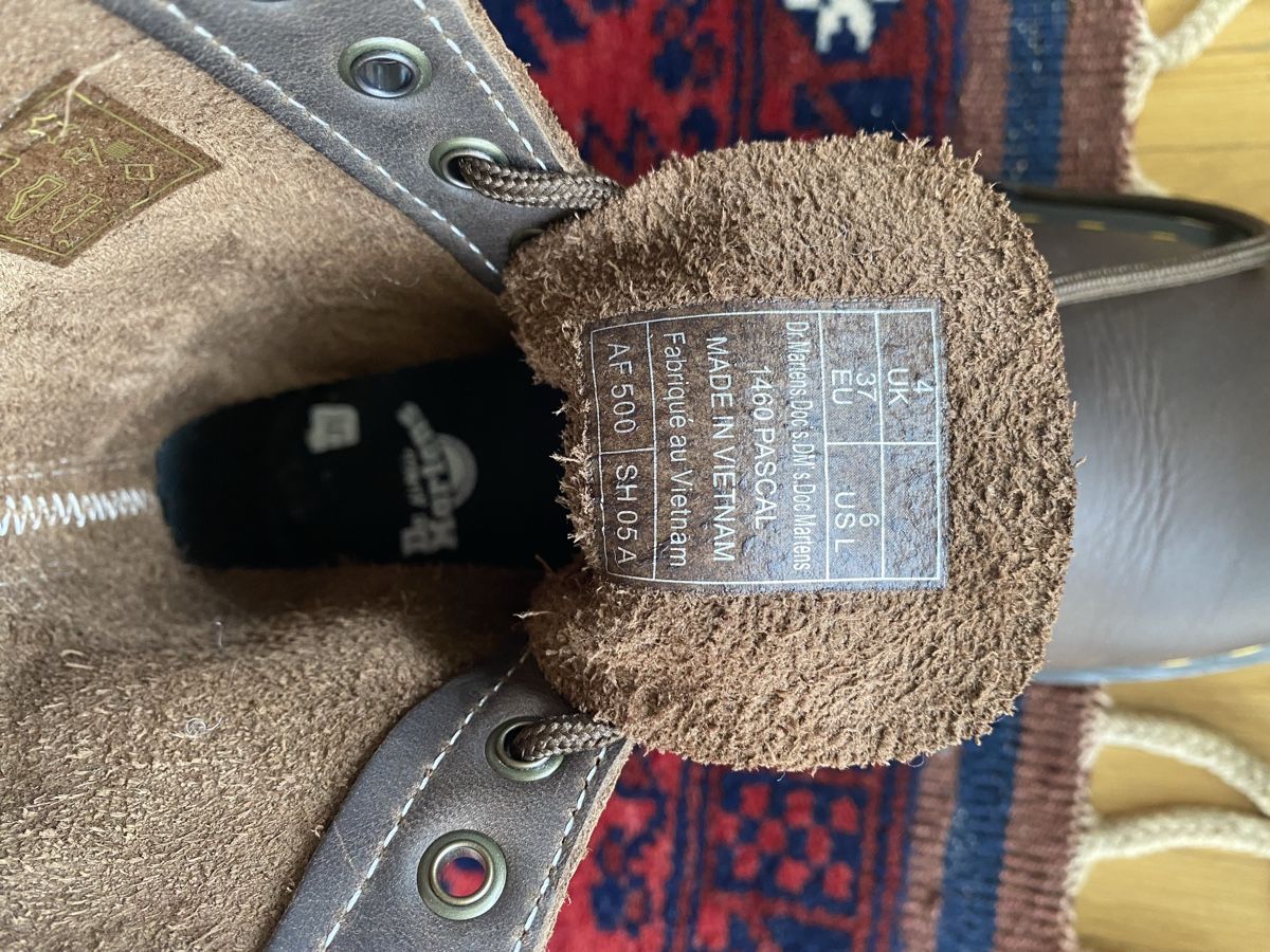 Dr. Martens Damenschuhe: Dr. Martens / 1460 Pascal - Wyoming Dark Brown – Neu (gemäss Beschreibung) aus Uster von naps 4