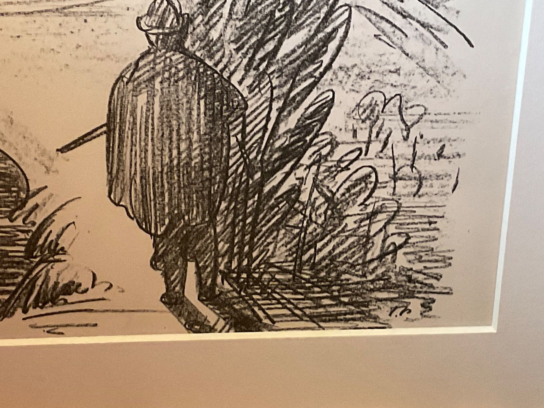 Grafiken & Lithographien: TURO PEDRETTI LITHOGRAPHIE GERAHMT ORIGINAL – Gebraucht aus Scuol von Lotus2020 4