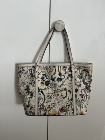 Gucci flora bag real leather
