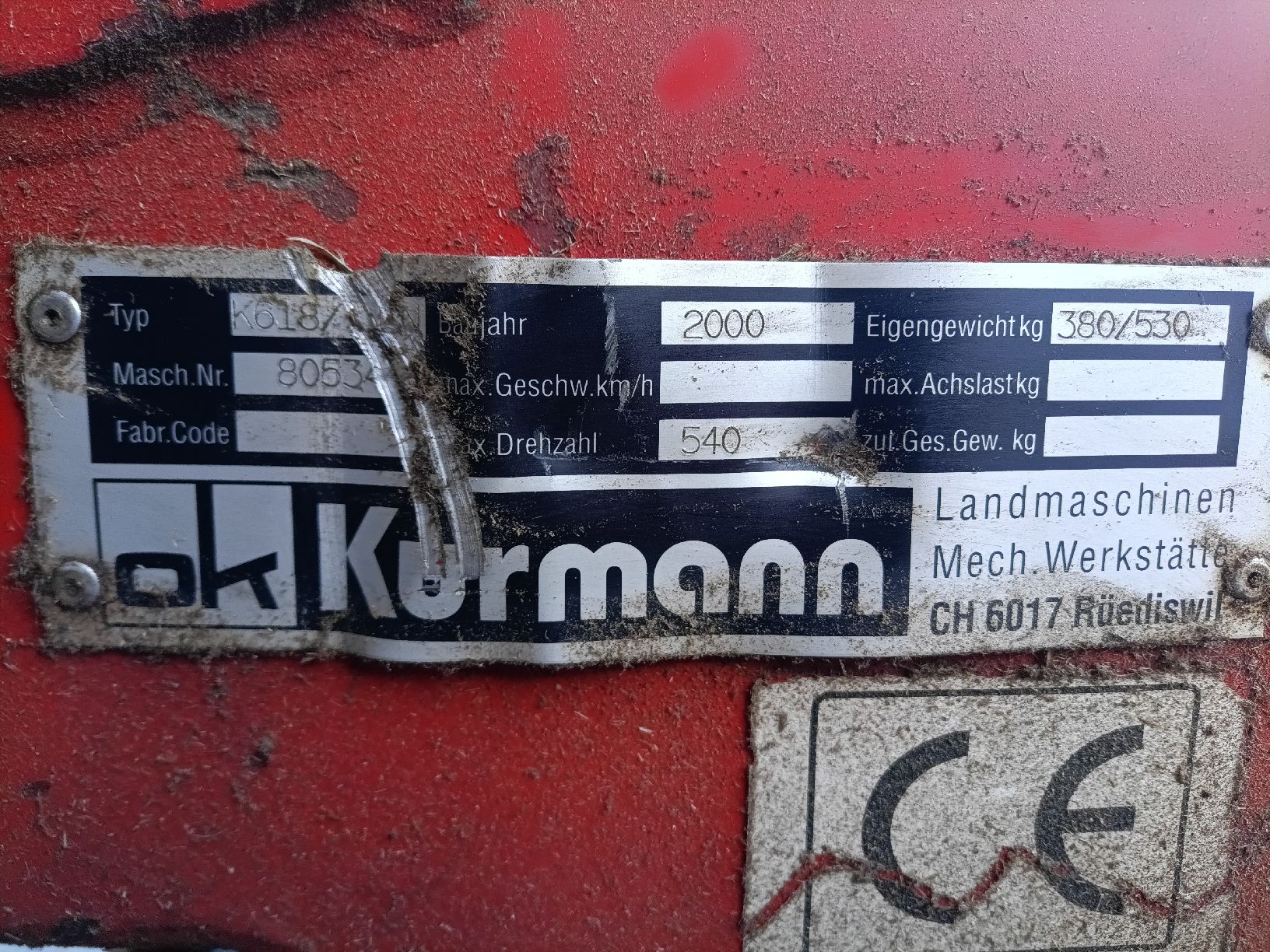 Alle Maschinen: Aufbereiter Kurmann – Gebraucht aus Hofstetten ZH von juerg98 3