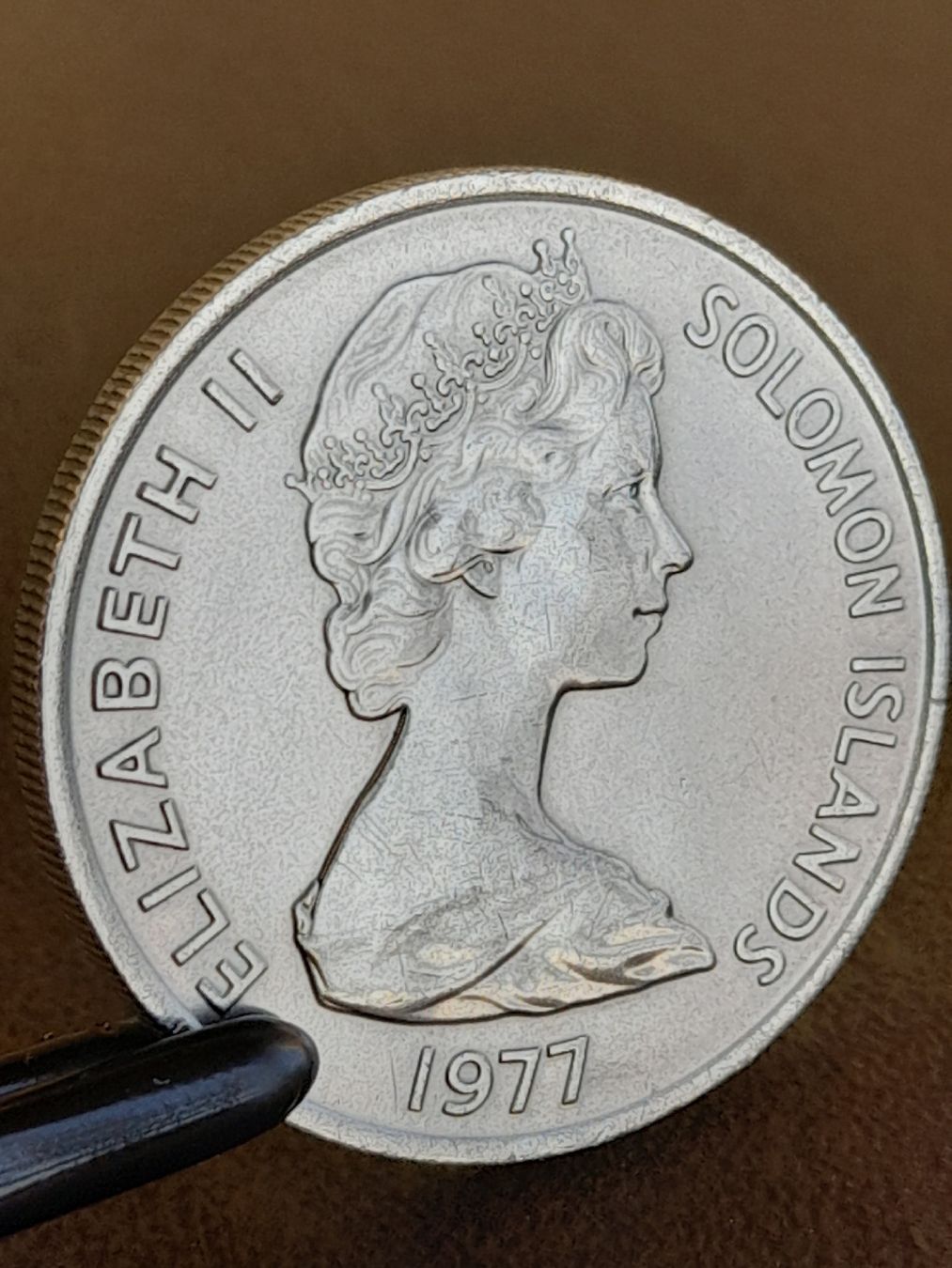 Toutes les monnaies: 20 Cent 1977 Elisabeth II. Salomonen – D'occasion à Basel par Basel_20 7