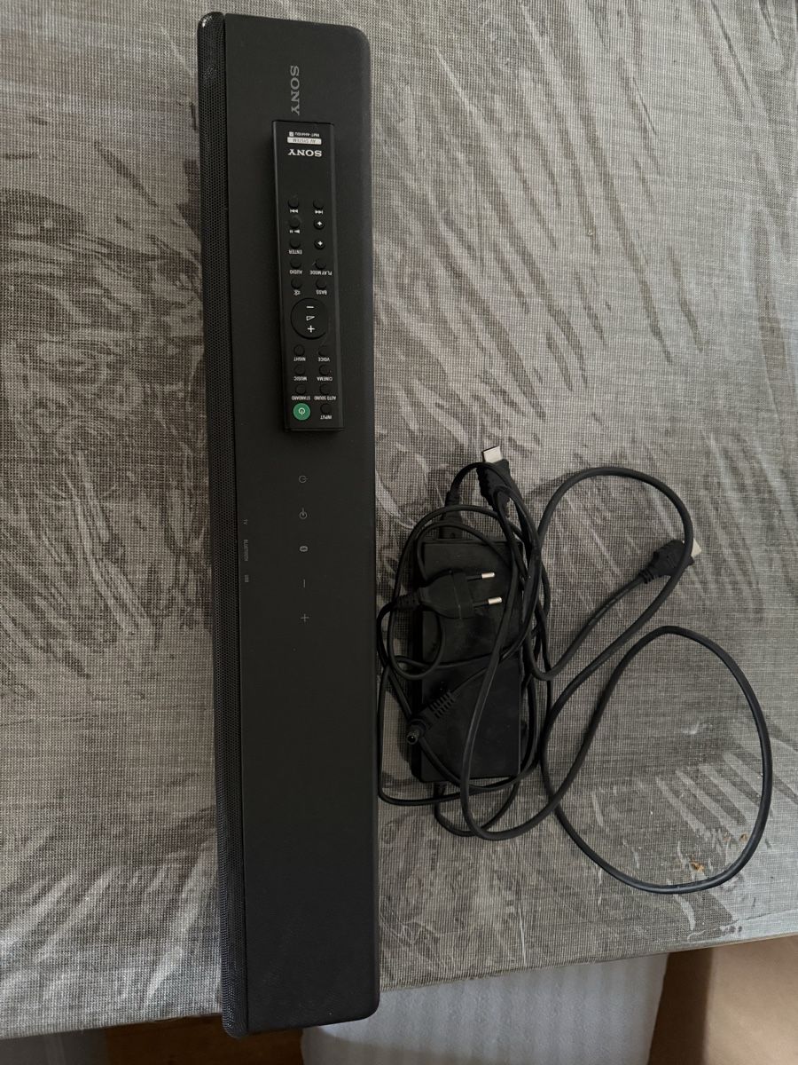 Sony Casse acustiche: Barre de son Sony avec télécommande et adaptateur secteur – Usato da Genève venduto da Nov_231201 1