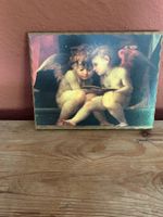 Engelbild, Wandbild, Holzbild, vintage, Herbstdeko!