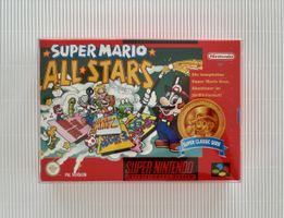 Nintendo Snes Super Mario All Stars Neu versiegelt PAL (!)